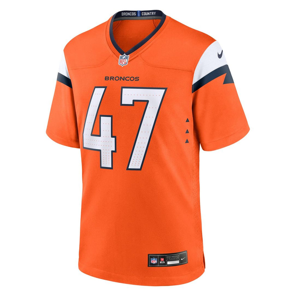 Denver Broncos Karene Reid Nike Orange Team Game Jersey - product image 2