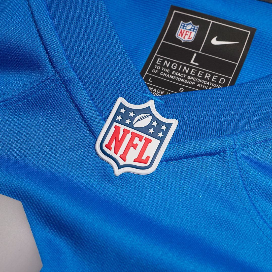 Detroit Lions Jack Campbell Nike Blue Alternate Game Jersey - product image 4