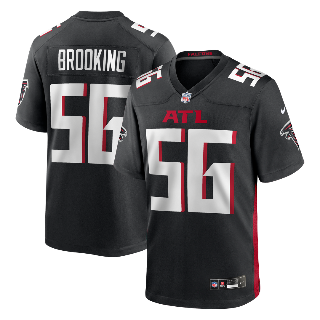 Atlanta Falcons Keith Brooking Nike Black Game Retired Player Jersey - product image 1