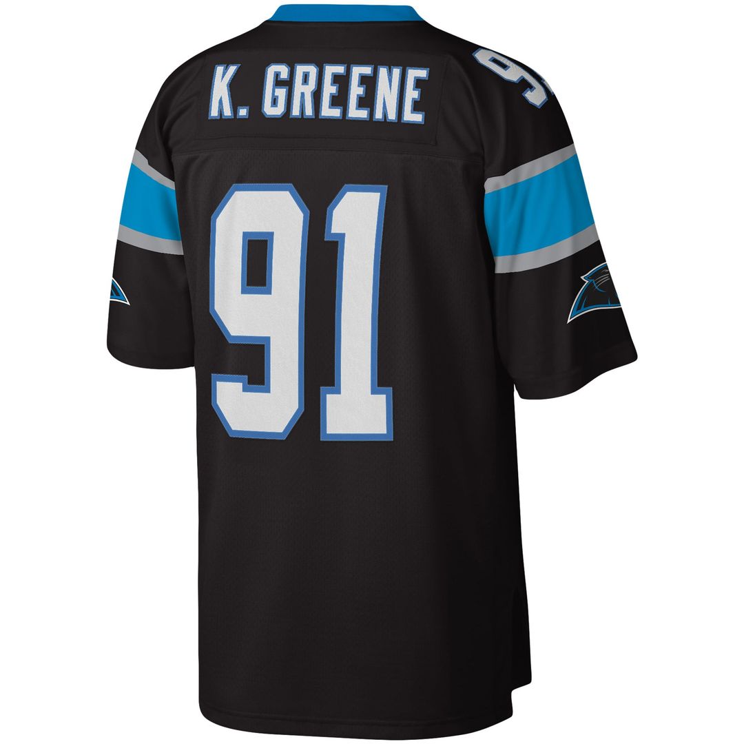 Carolina Panthers Kevin Greene Mitchell & Ness Black Legacy Replica Jersey - product image 3