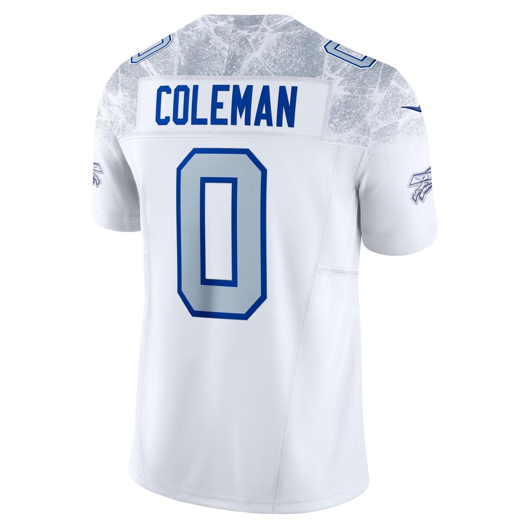 Buffalo Bills Keon Coleman Nike White Rivalries Collection Stitched Limited Jersey - product image 3
