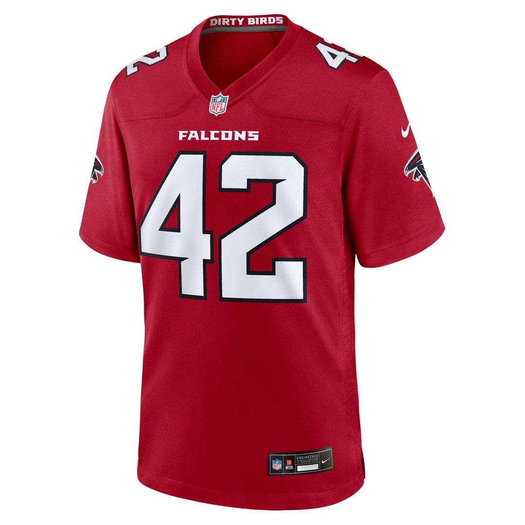 Atlanta Falcons Josh Woods Nike Red Team Game Jersey - product image 2