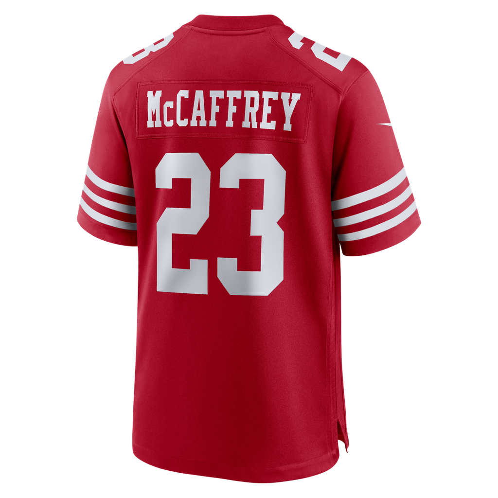 San Francisco 49ers Christian McCaffrey Nike Scarlet Game Player Jersey - product image 7