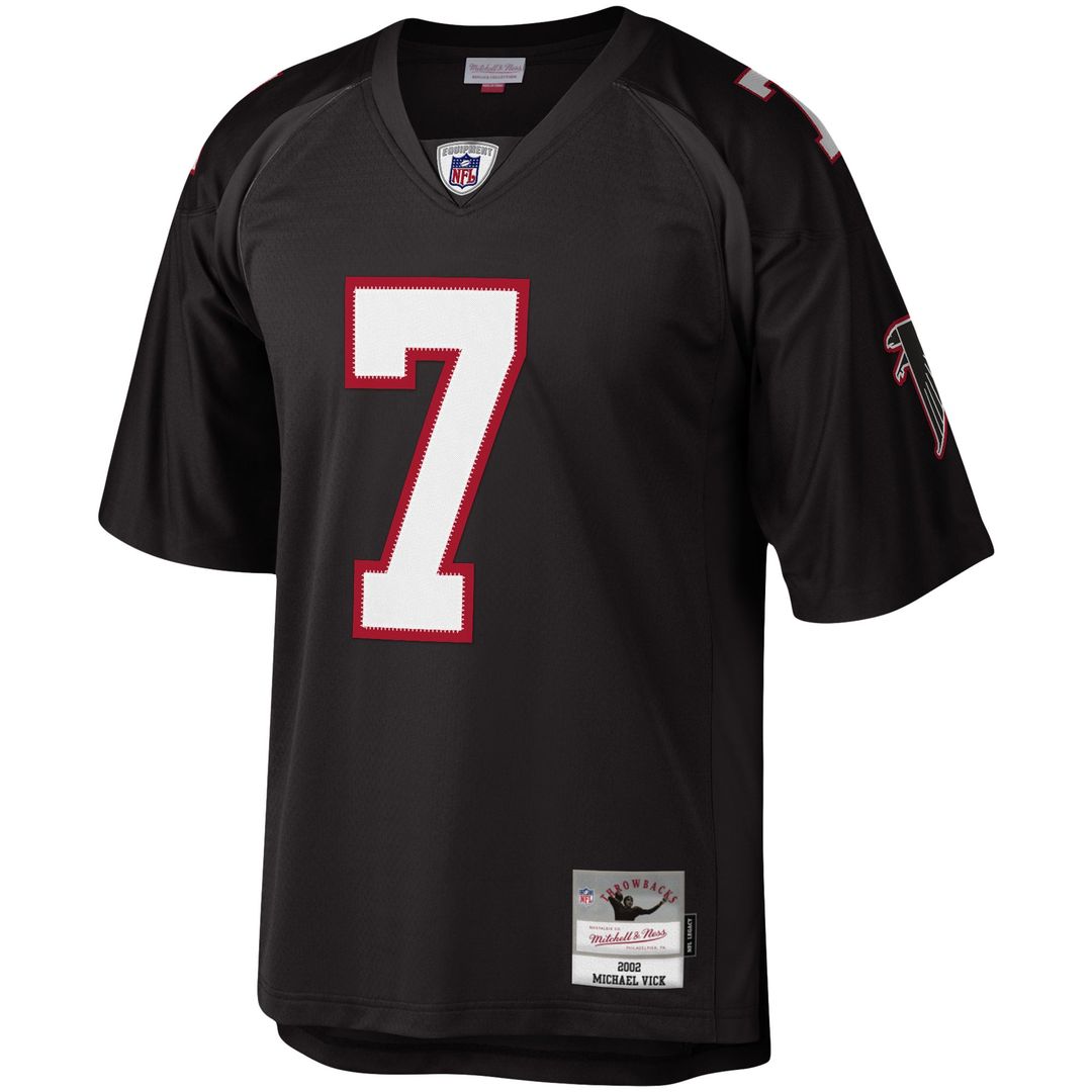 Atlanta Falcons Michael Vick Mitchell & Ness Black Legacy Replica Jersey - product image 2