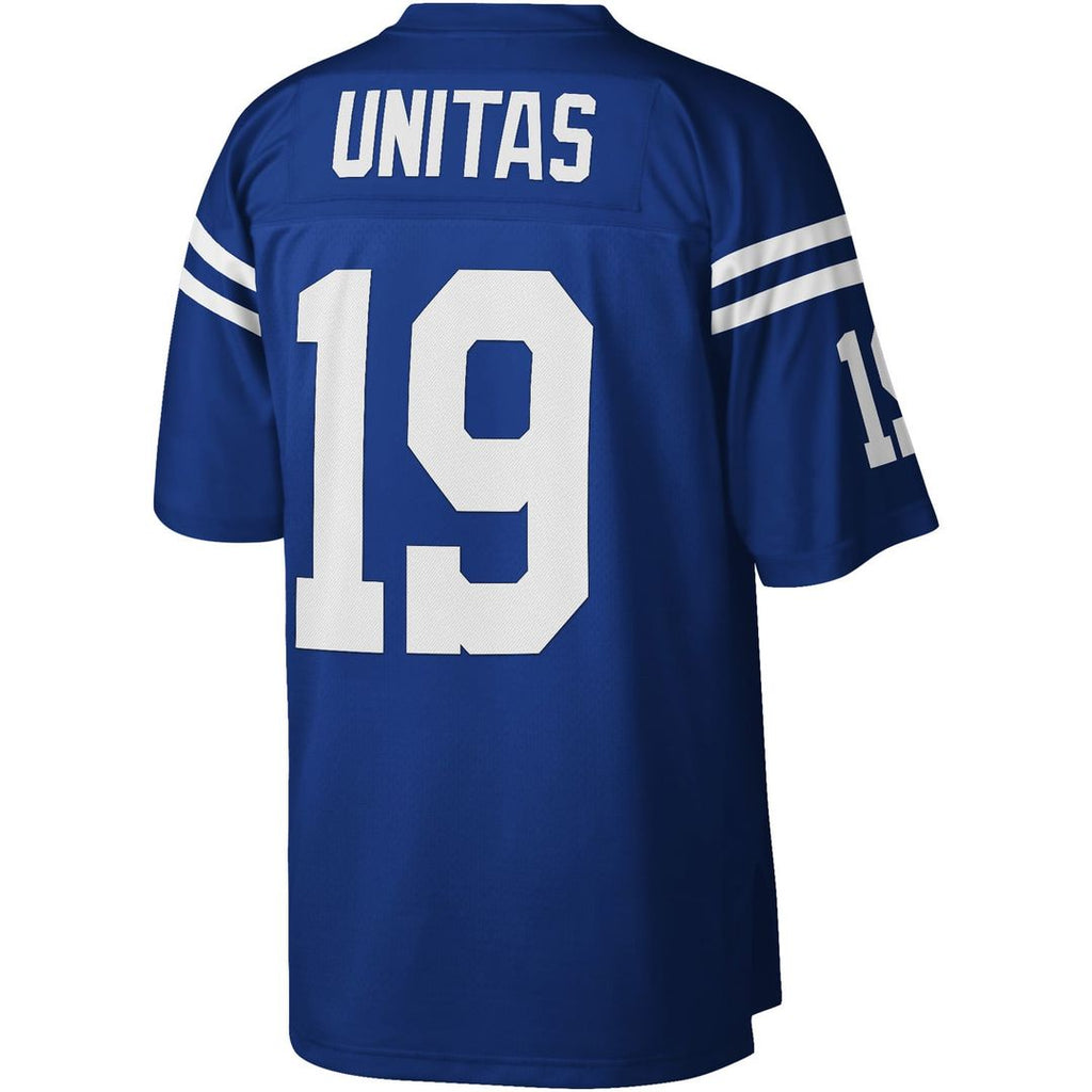Baltimore Colts Johnny Unitas Mitchell & Ness Royal Legacy Replica Jersey - product image 3