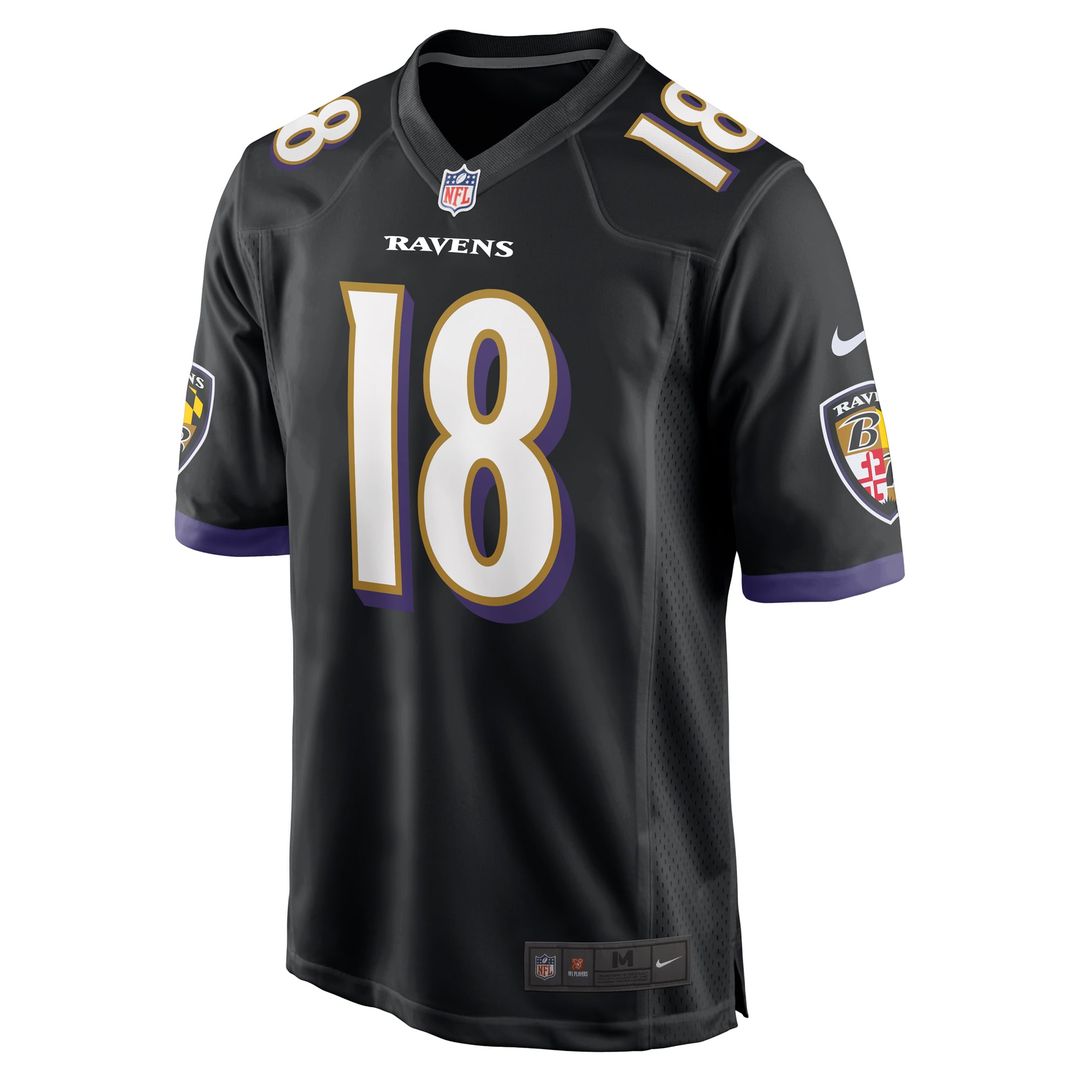 Baltimore Ravens Roquan Smith Nike Black Alternate Game Jersey - product image 2