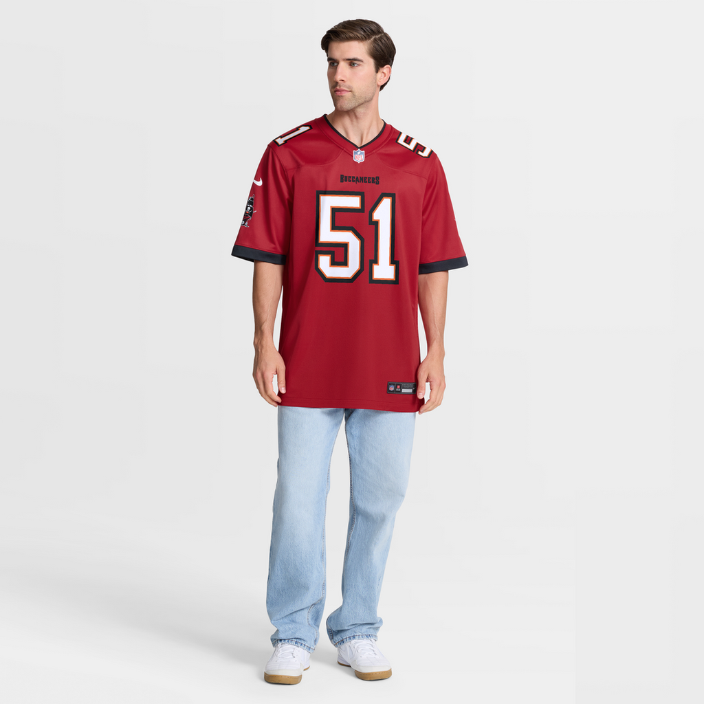 Tampa Bay Buccaneers David Walker Nike Red Team Game Jersey - product image 7