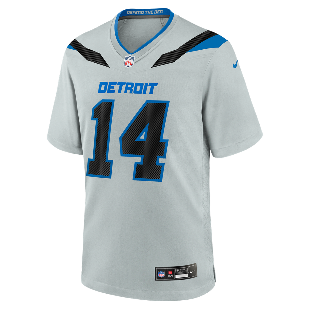 Detroit Lions Amon-Ra St. Brown Nike Silver 2026 Rivalries Collection Game Jersey - product image 2