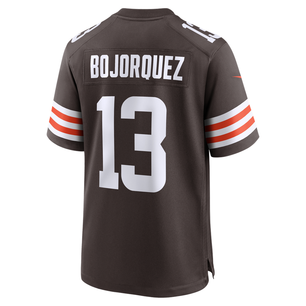 Cleveland Browns Corey Bojorquez Nike Brown Game Jersey - product image 3
