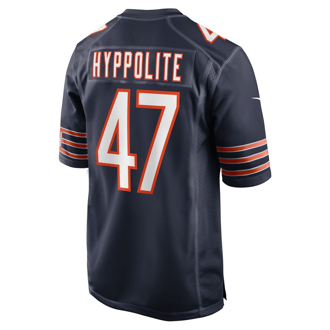 Chicago Bears Ruben Hyppolite II Nike Navy Team Game Jersey - product image 3