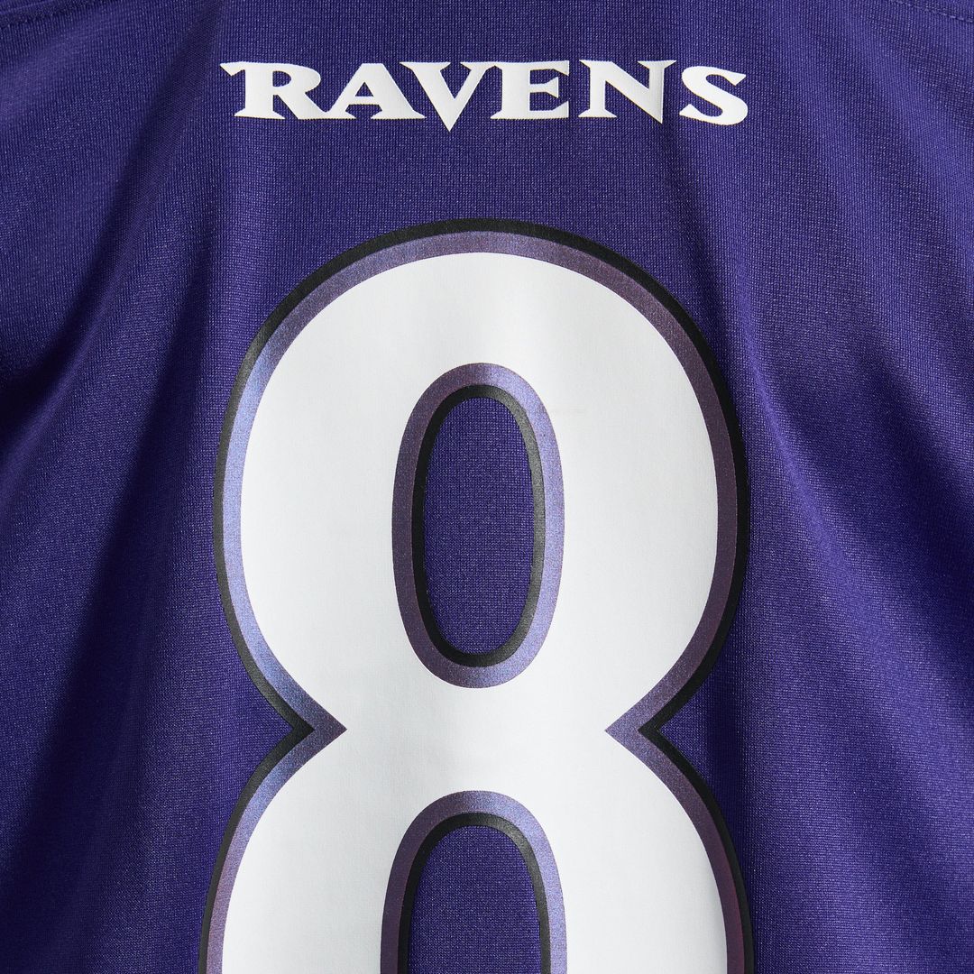 Baltimore Ravens Lamar Jackson Nike Purple Team Game Jersey - product image 11