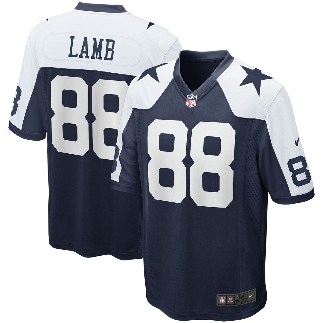 Dallas Cowboys CeeDee Lamb Nike Navy Alternate Game Team Jersey - product image 7