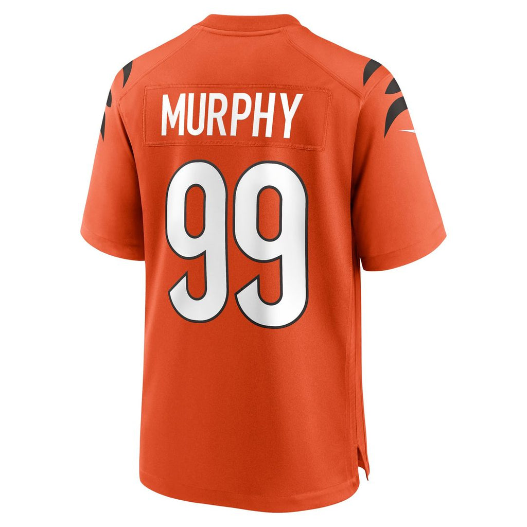 Cincinnati Bengals Myles Murphy Nike Orange Alternate Game Jersey - product image 3