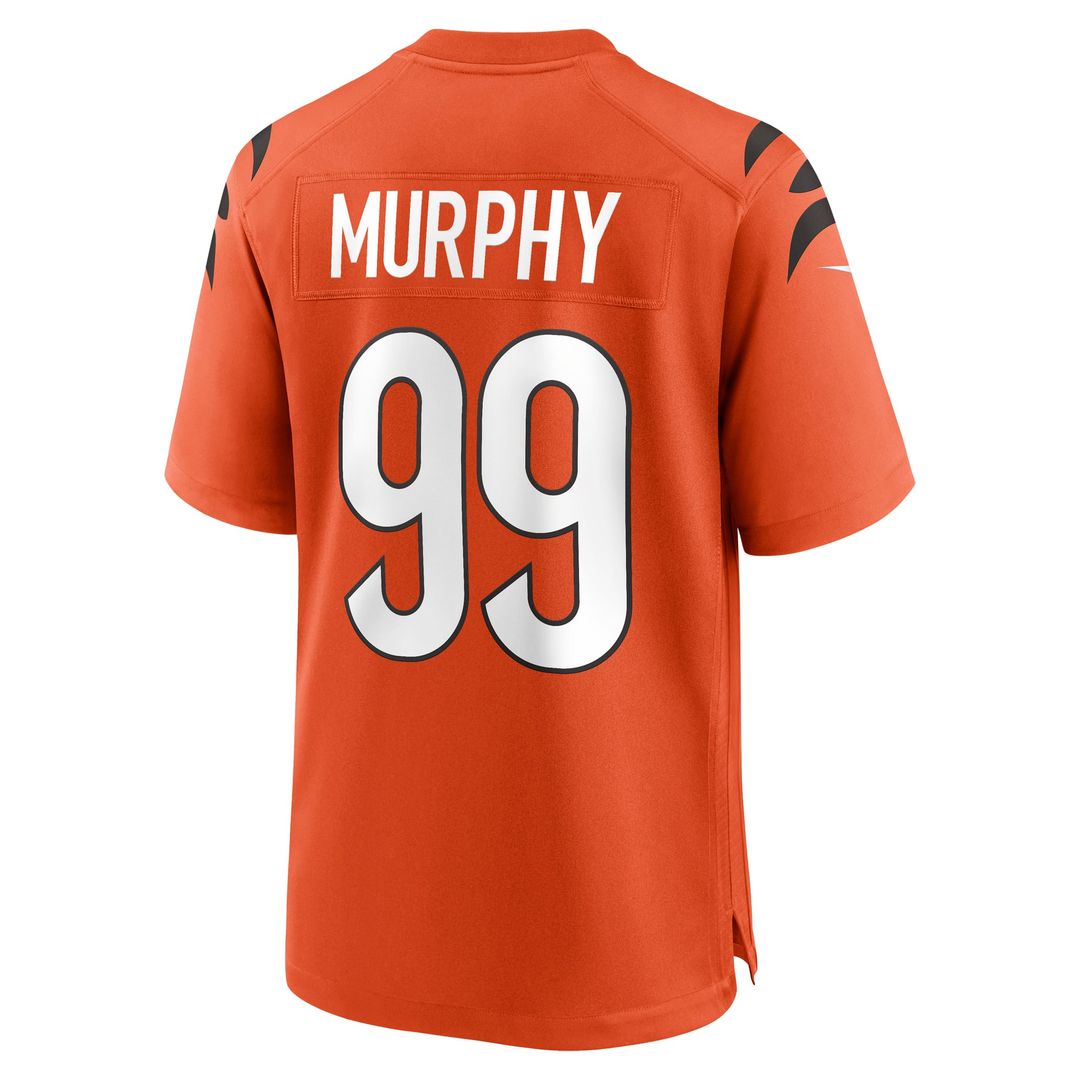 Cincinnati Bengals Myles Murphy Nike Orange Alternate Game Jersey - product image 3