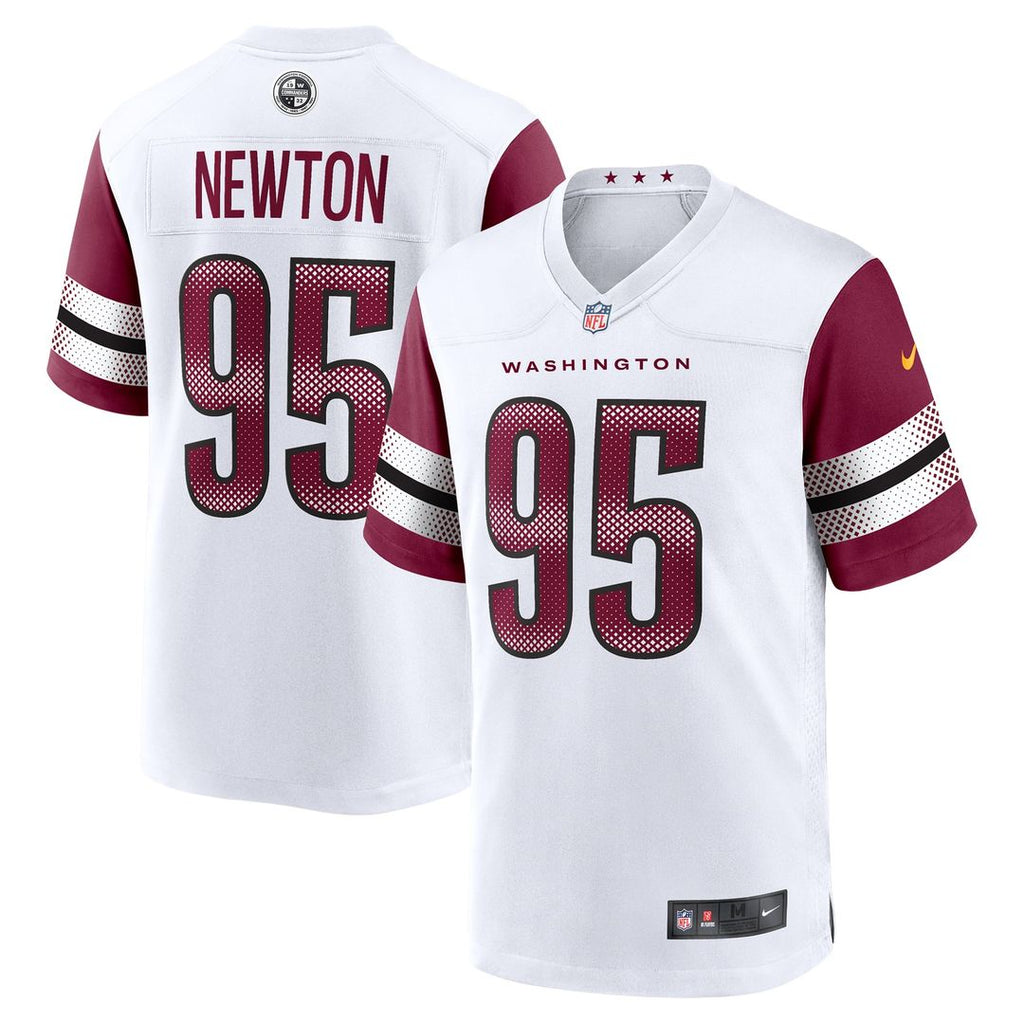 Washington Commanders Jer'Zhan Newton Nike White Game Jersey - product image 1