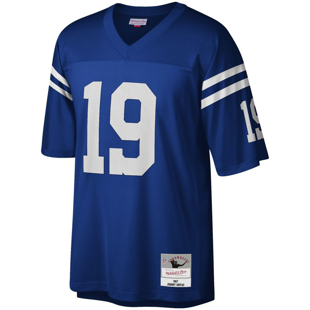 Baltimore Colts Johnny Unitas Mitchell & Ness Royal Legacy Replica Jersey - product image 2