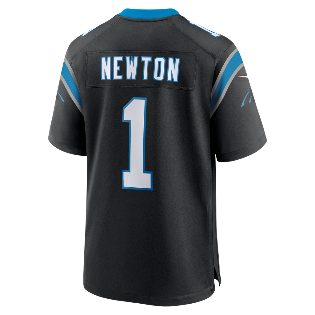 Carolina Panthers Cam Newton Nike Black Team Retired Game Jersey - product image 3