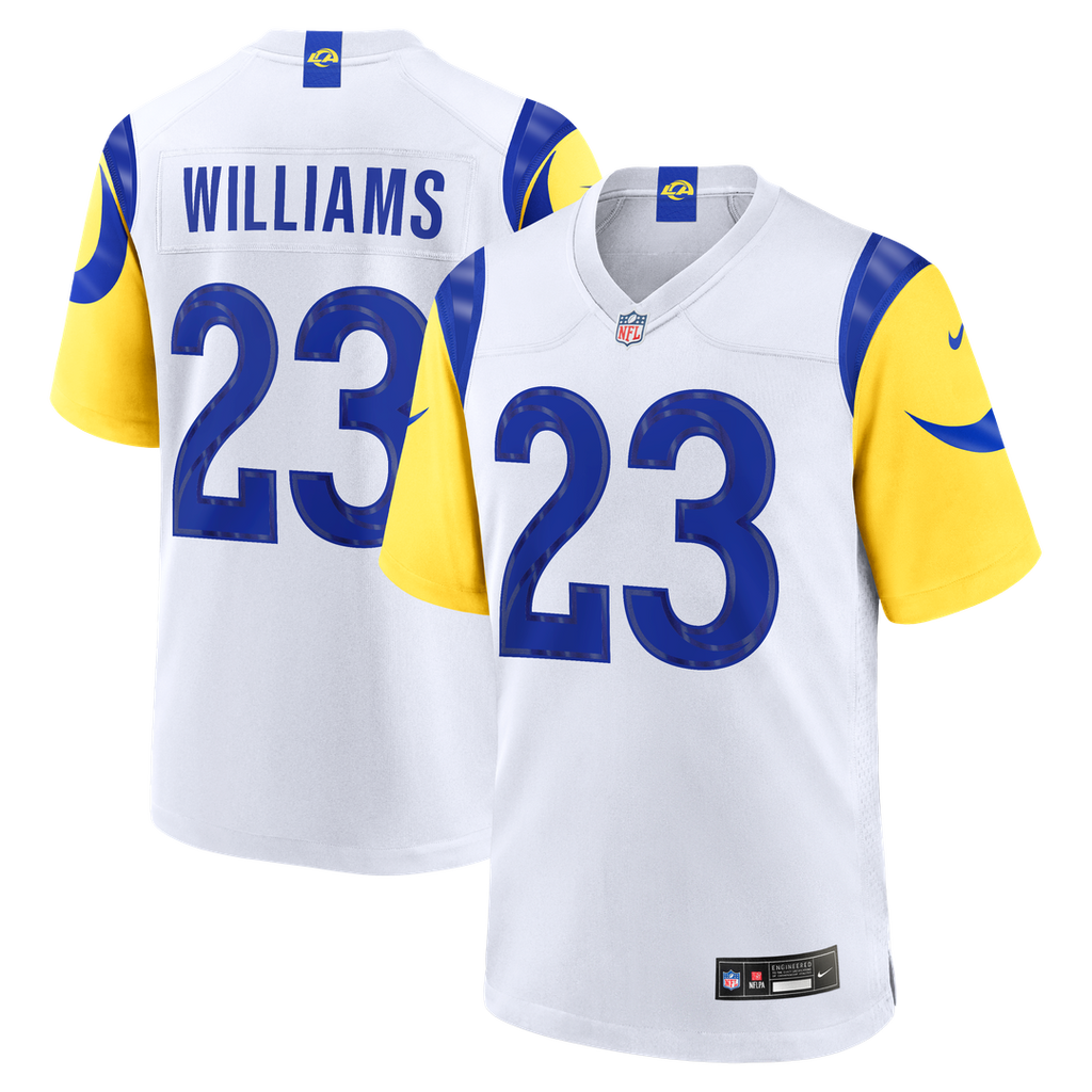 Los Angeles Rams Kyren Williams Nike White White Game Player Jersey - product image 1