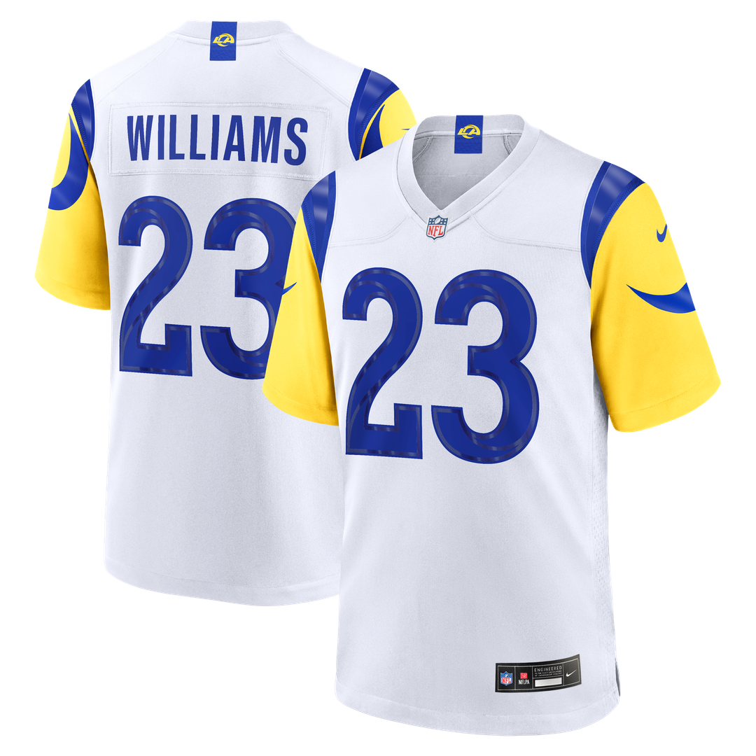 Los Angeles Rams Kyren Williams Nike White White Game Player Jersey - product image 1