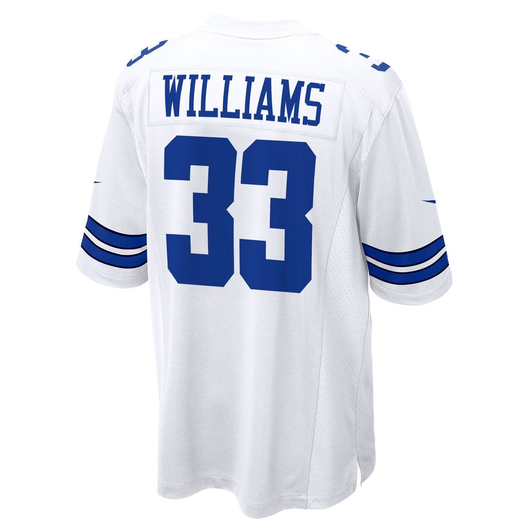 Dallas Cowboys Javonte Williams Nike White Game Jersey - product image 6