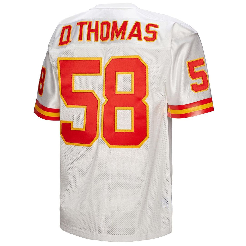 Kansas City Chiefs 1994 Derrick Thomas Mitchell & Ness White Authentic Throwback Retired Player Jersey - product image 3