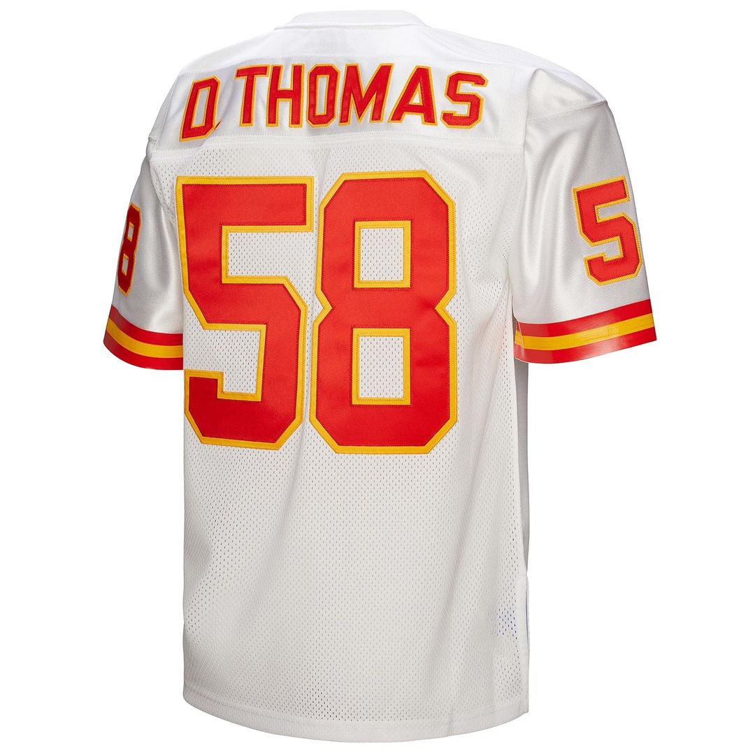 Kansas City Chiefs 1994 Derrick Thomas Mitchell & Ness White Authentic Throwback Retired Player Jersey - product image 3