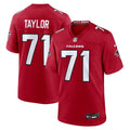 Atlanta Falcons Jawaan Taylor Nike Red Team Game Jersey - product image 1