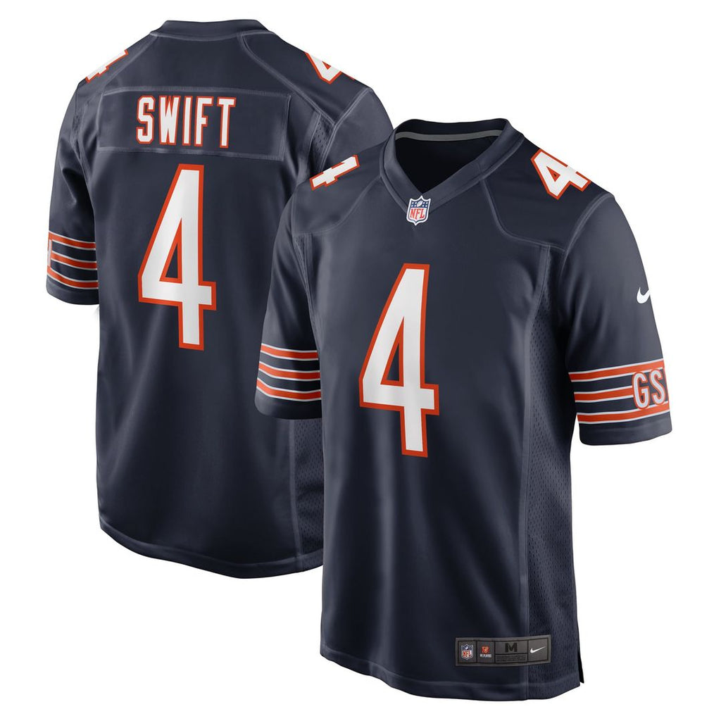 Chicago Bears D'Andre Swift Nike Navy Game Jersey - product image 1