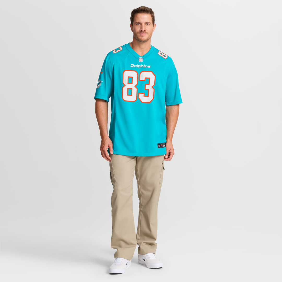 Miami Dolphins Darren Waller Nike Aqua Team Game Jersey - product image 7