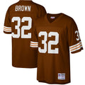 Cleveland Browns Jim Brown Mitchell & Ness Brown Big & Tall 1963 Retired Player Replica Jersey - product image 1