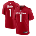 Arizona Cardinals Number 1 Groom Nike Cardinal Game Jersey - product image 1