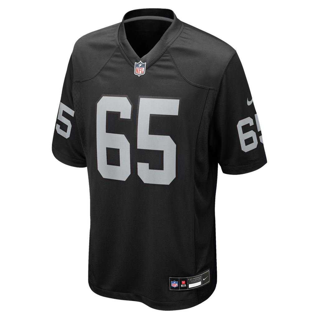 Las Vegas Raiders Alex Cappa Nike Black Team Game Jersey - product image 2