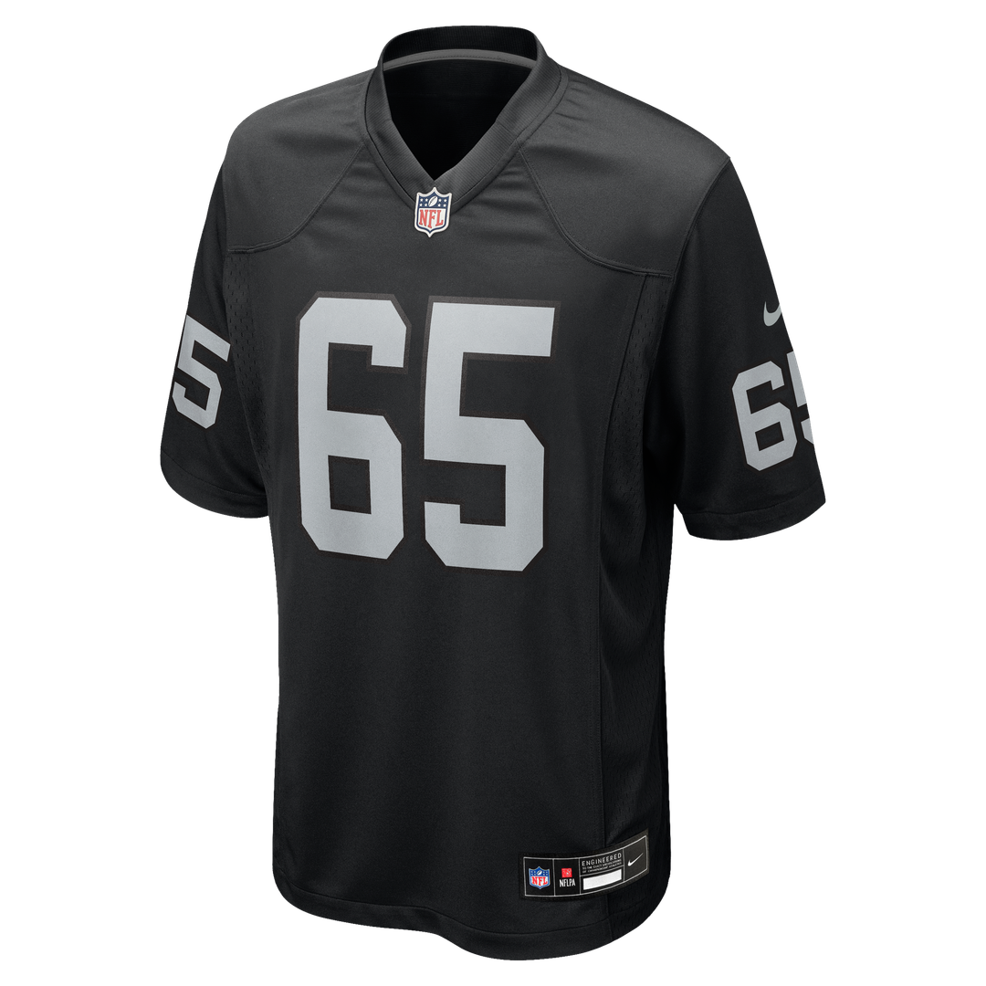 Las Vegas Raiders Alex Cappa Nike Black Team Game Jersey - product image 2