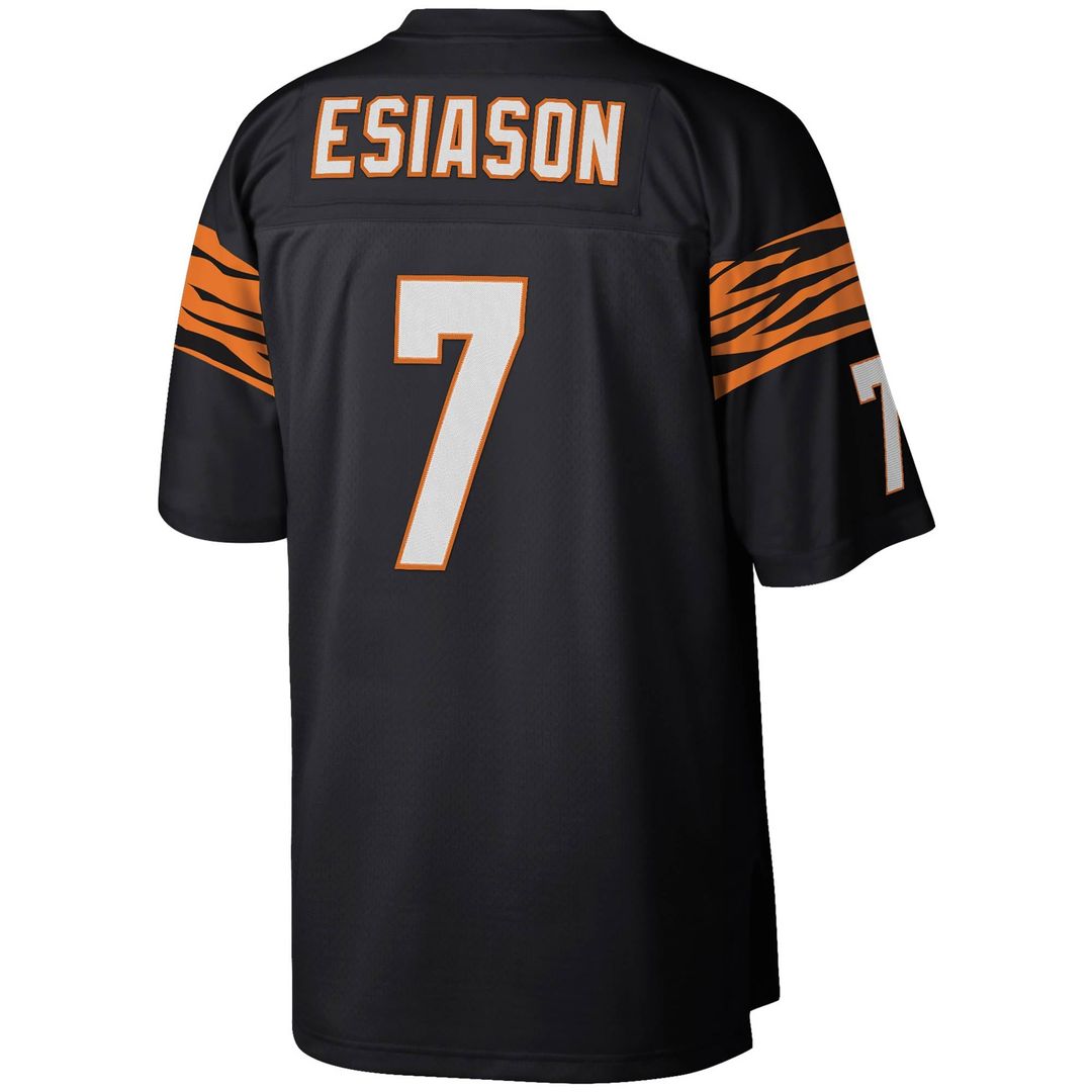 Cincinnati Bengals Boomer Esiason Mitchell & Ness Black Legacy Replica Jersey - product image 3