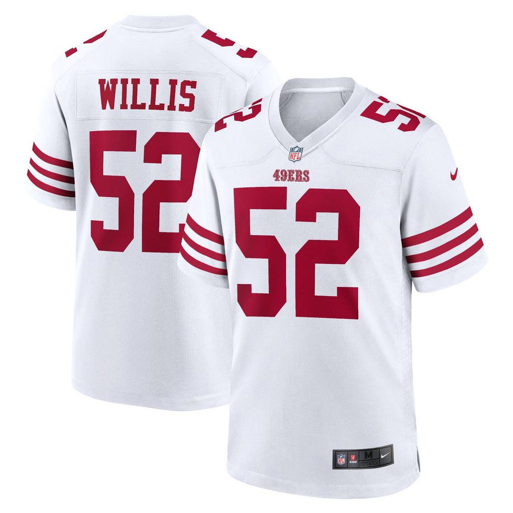 San Francisco 49ers Patrick Willis Nike White Retired Player Game Jersey - product image 1