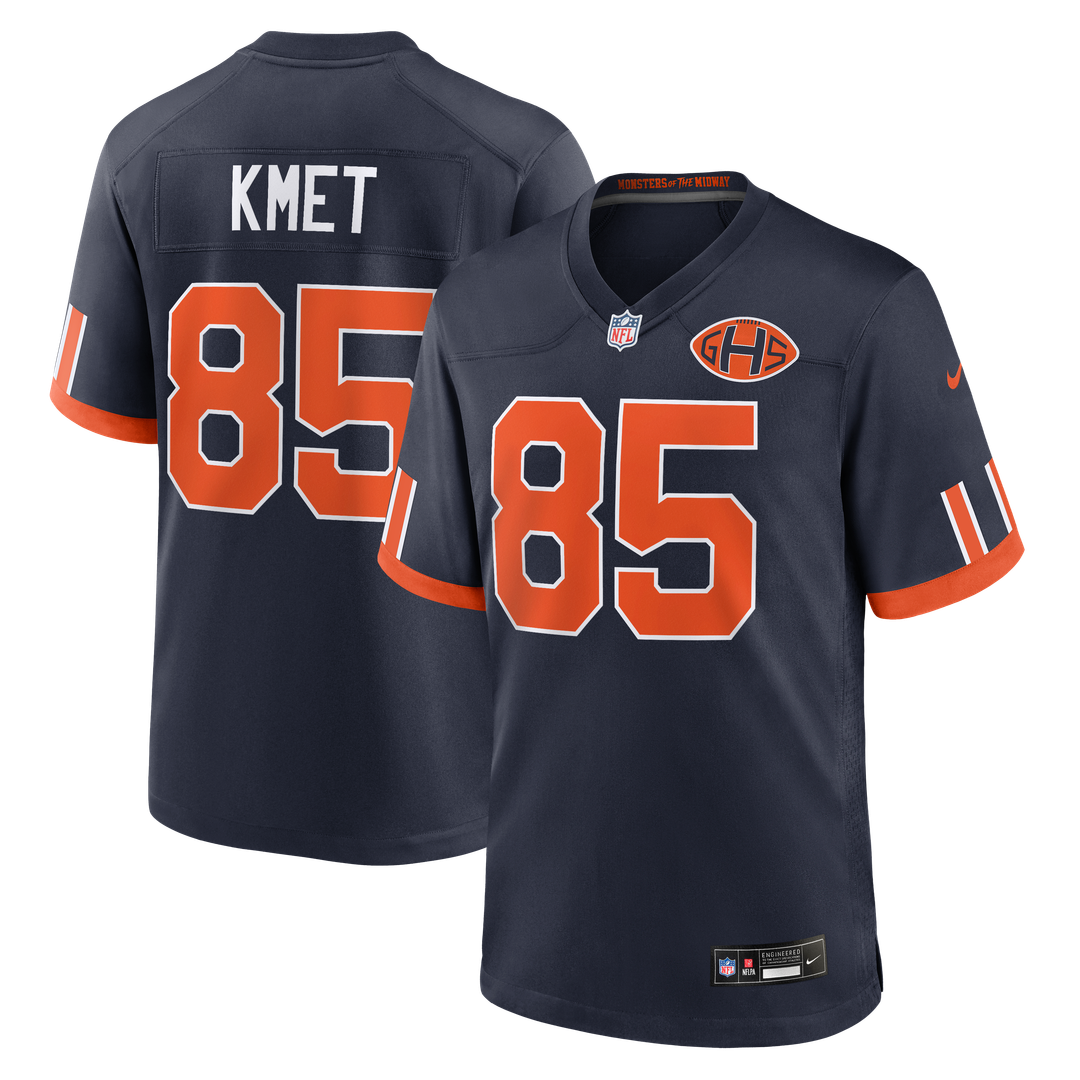 Chicago Bears Cole Kmet Nike Navy 2026 Rivalries Collection Game Jersey - product image 1