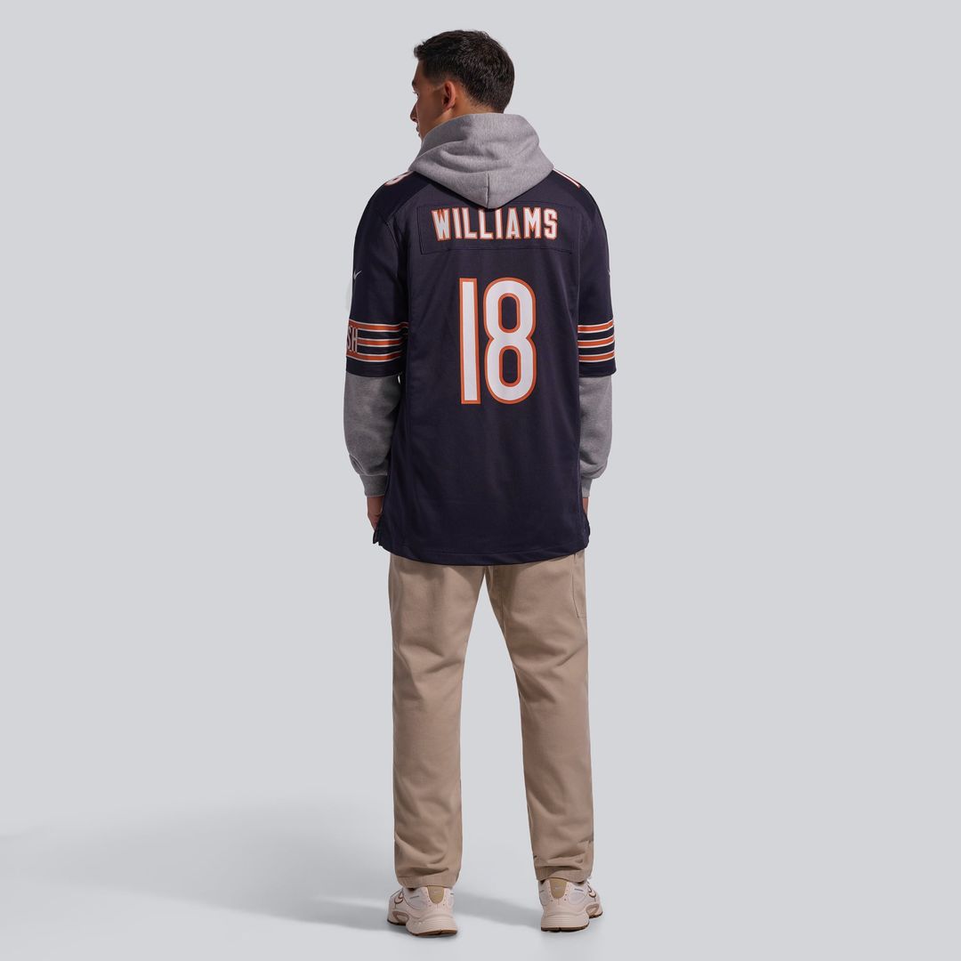 Chicago Bears Caleb Williams Nike White First Round Pick Player Game Jersey - product image 20