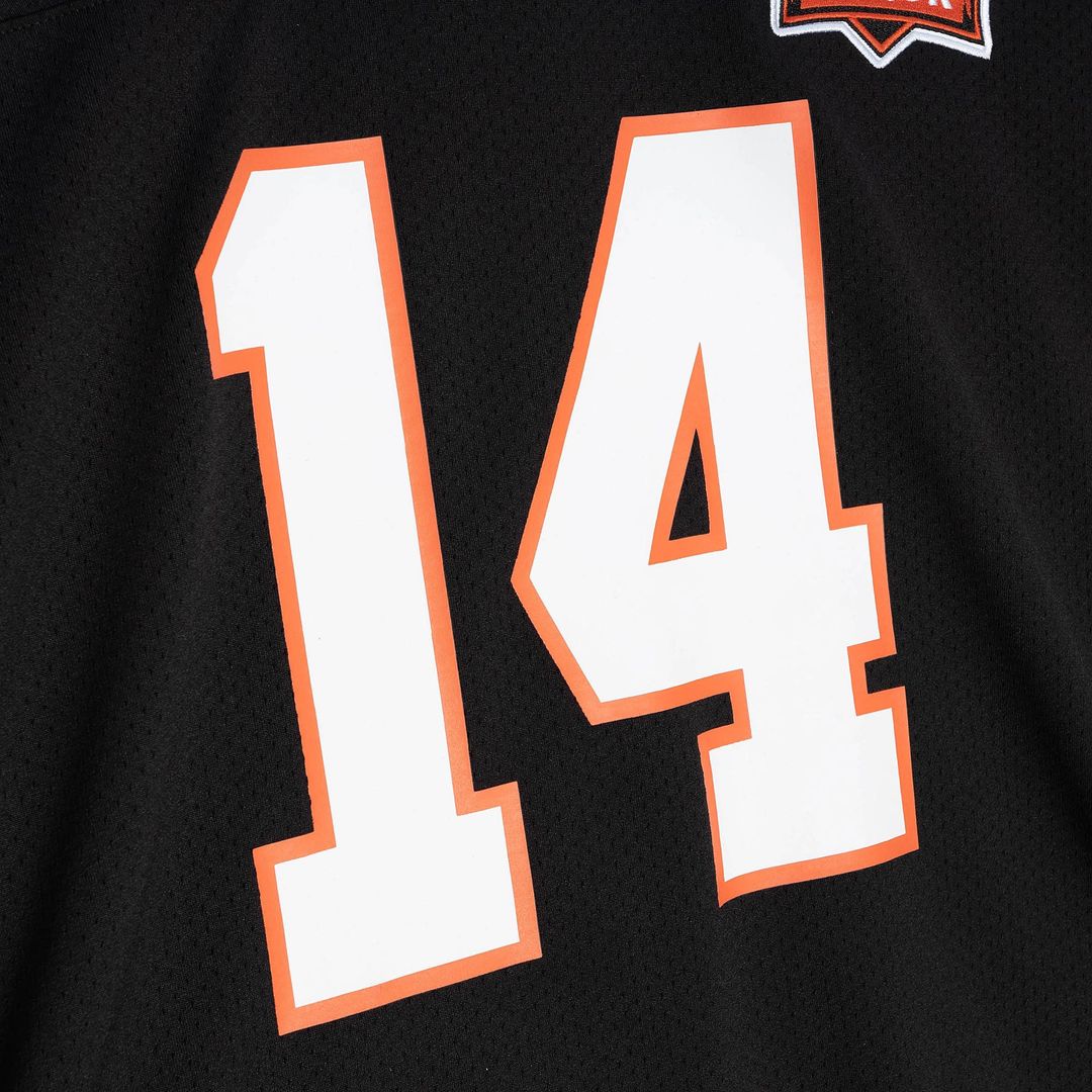 Cincinnati Bengals 1981 Ken Anderson Mitchell & Ness Black Authentic Throwback Retired Player Jersey - product image 4