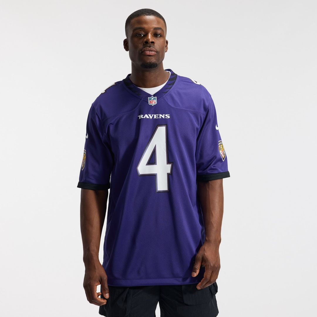Baltimore Ravens Zay Flowers Nike Purple Team Game Jersey - product image 3