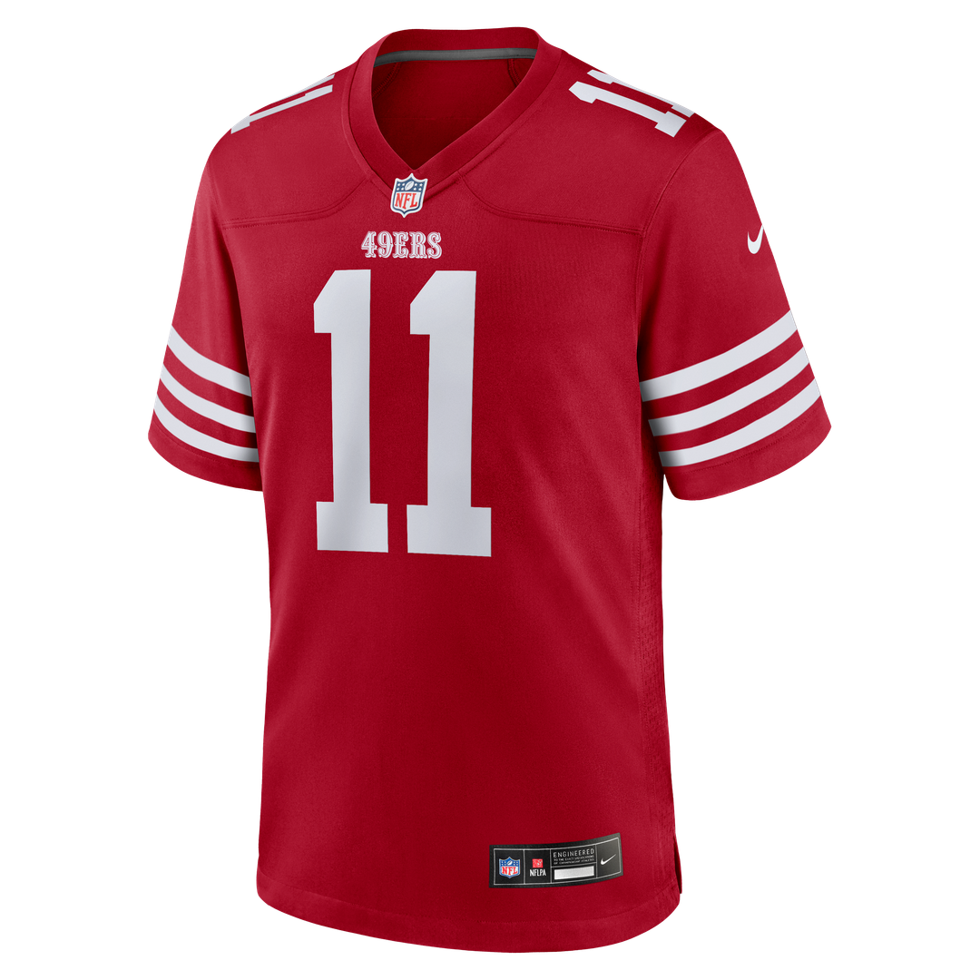 San Francisco 49ers Brandon Aiyuk Nike Scarlet Game Player Jersey - product image 2