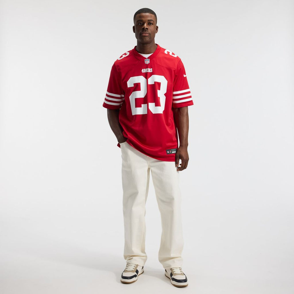 San Francisco 49ers Christian McCaffrey Nike Scarlet Game Player Jersey - product image 5