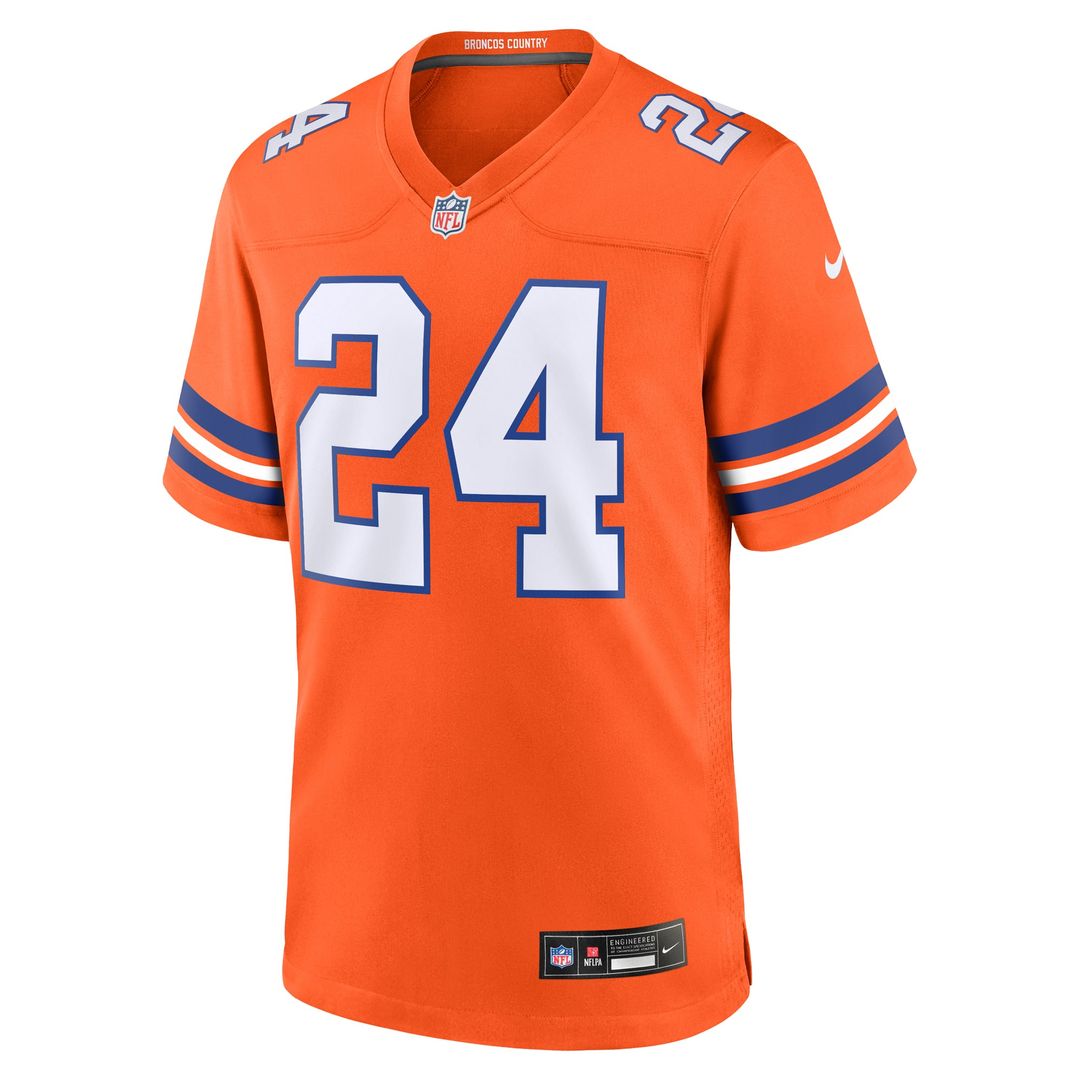 Denver Broncos Champ Bailey Nike Orange Retired Player Alternate Game Jersey - product image 2