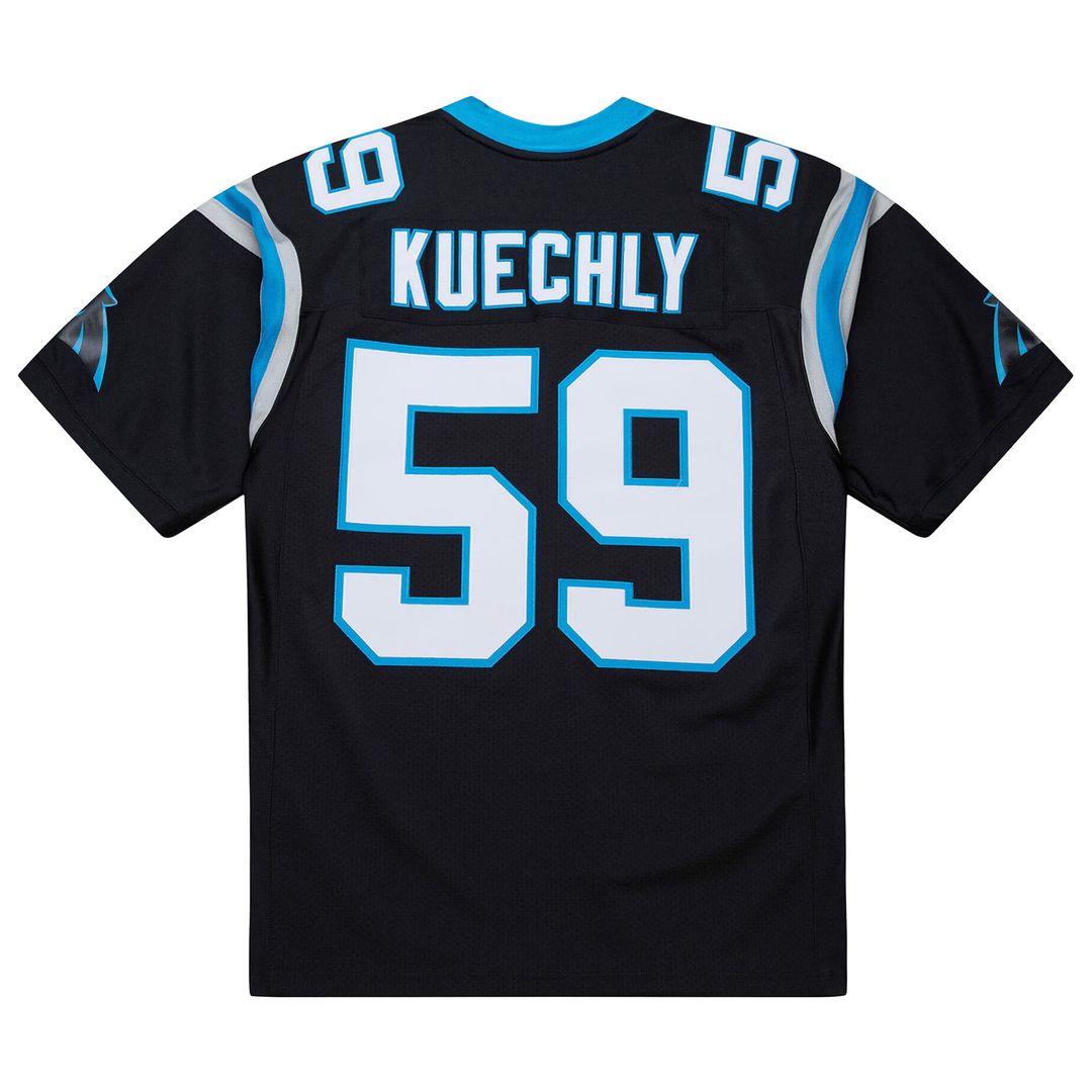 Carolina Panthers Luke Kuechly Mitchell & Ness Black 2013 Authentic Throwback Retired Player Jersey - product image 2