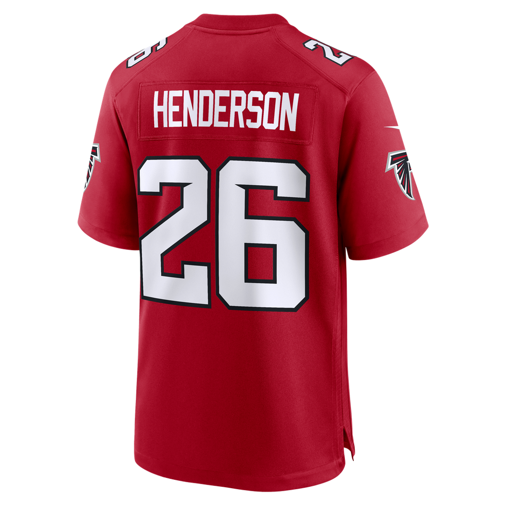 Atlanta Falcons CJ Henderson Nike Red Team Game Jersey - product image 3