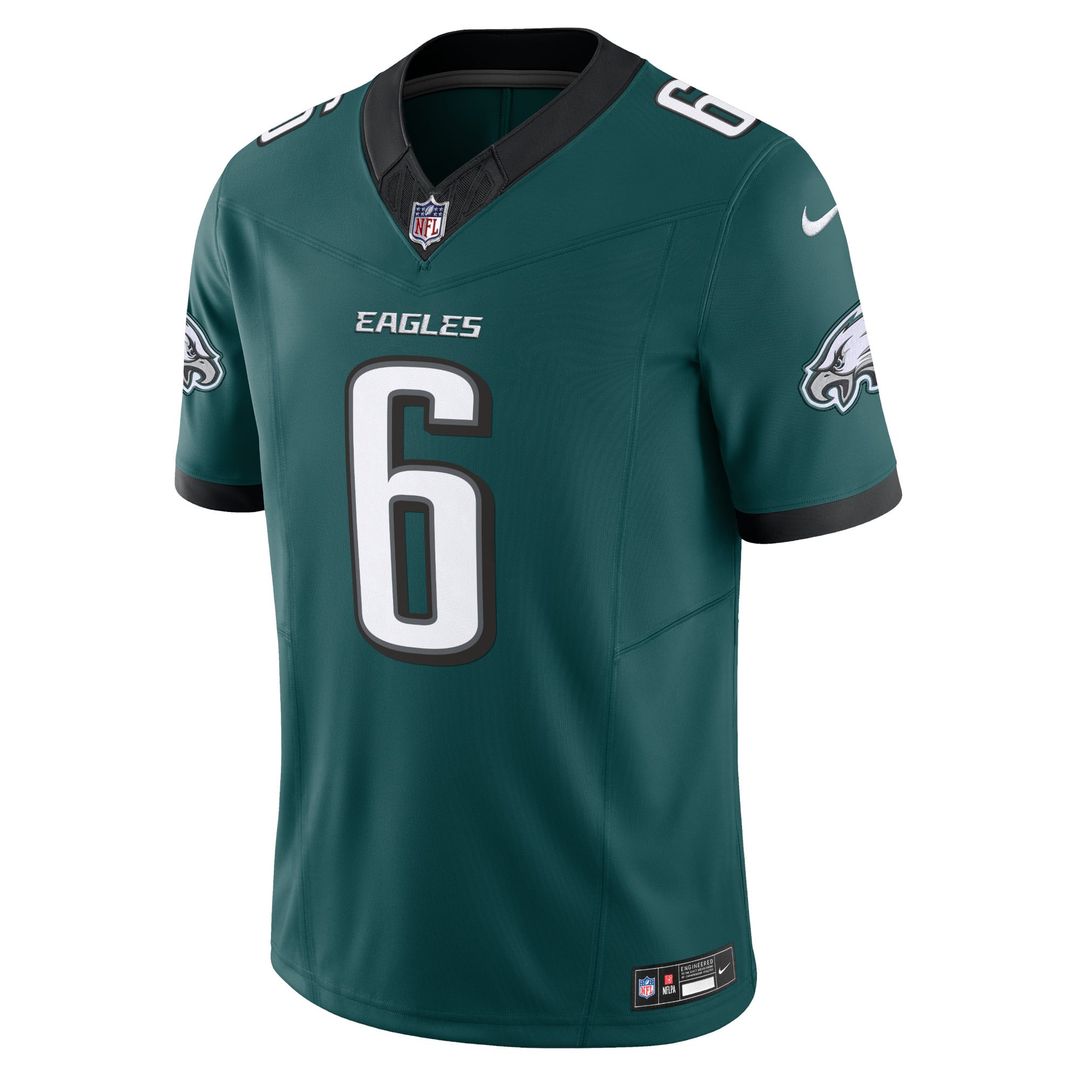 Philadelphia Eagles DeVonta Smith Nike Black Alternate Vapor F.U.S.E. Limited Jersey - product image 11