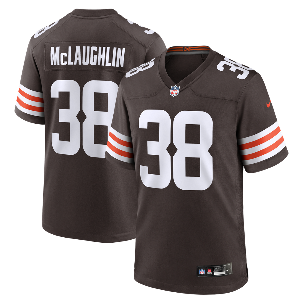 Cleveland Browns Jaleel McLaughlin Nike Brown Team Game Jersey - product image 1