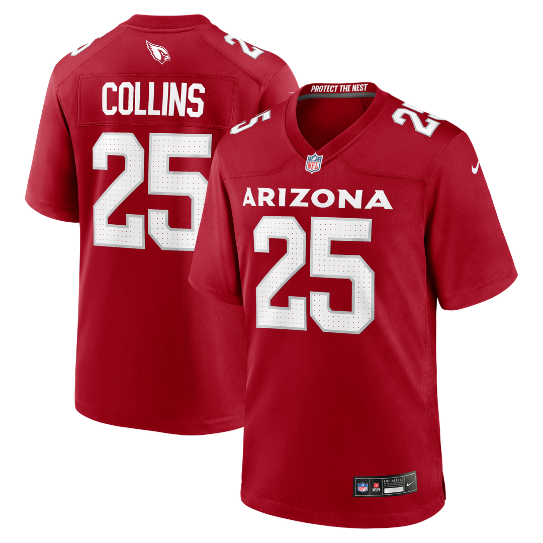 Arizona Cardinals Zaven Collins Nike Cardinal Home Game Jersey - product image 1