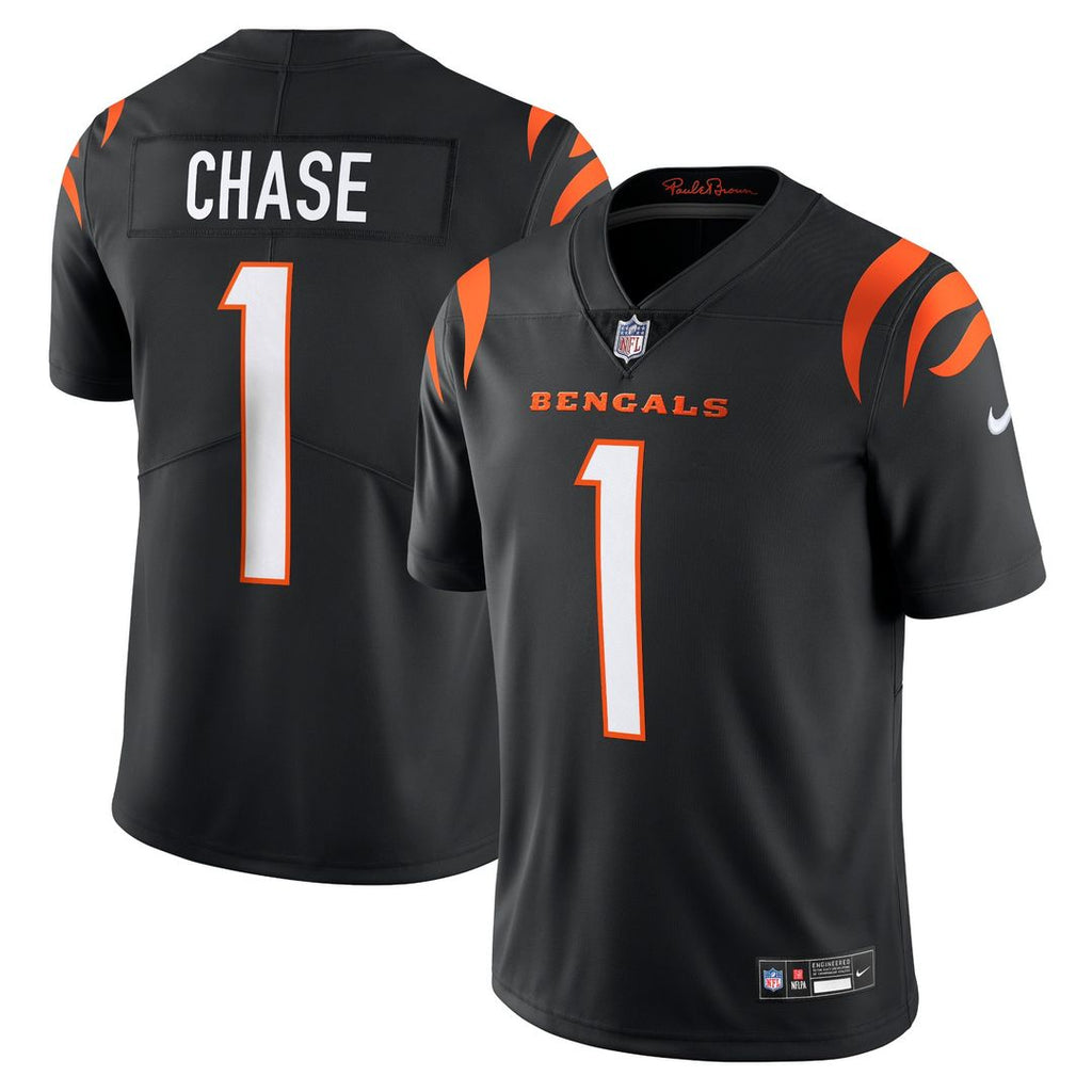 Cincinnati Bengals Ja'Marr Chase Nike Black Vapor Untouchable Limited Jersey - product image 1