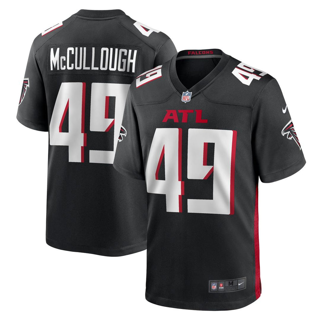 Atlanta Falcons Liam McCullough Nike Black Team Game Jersey - product image 1