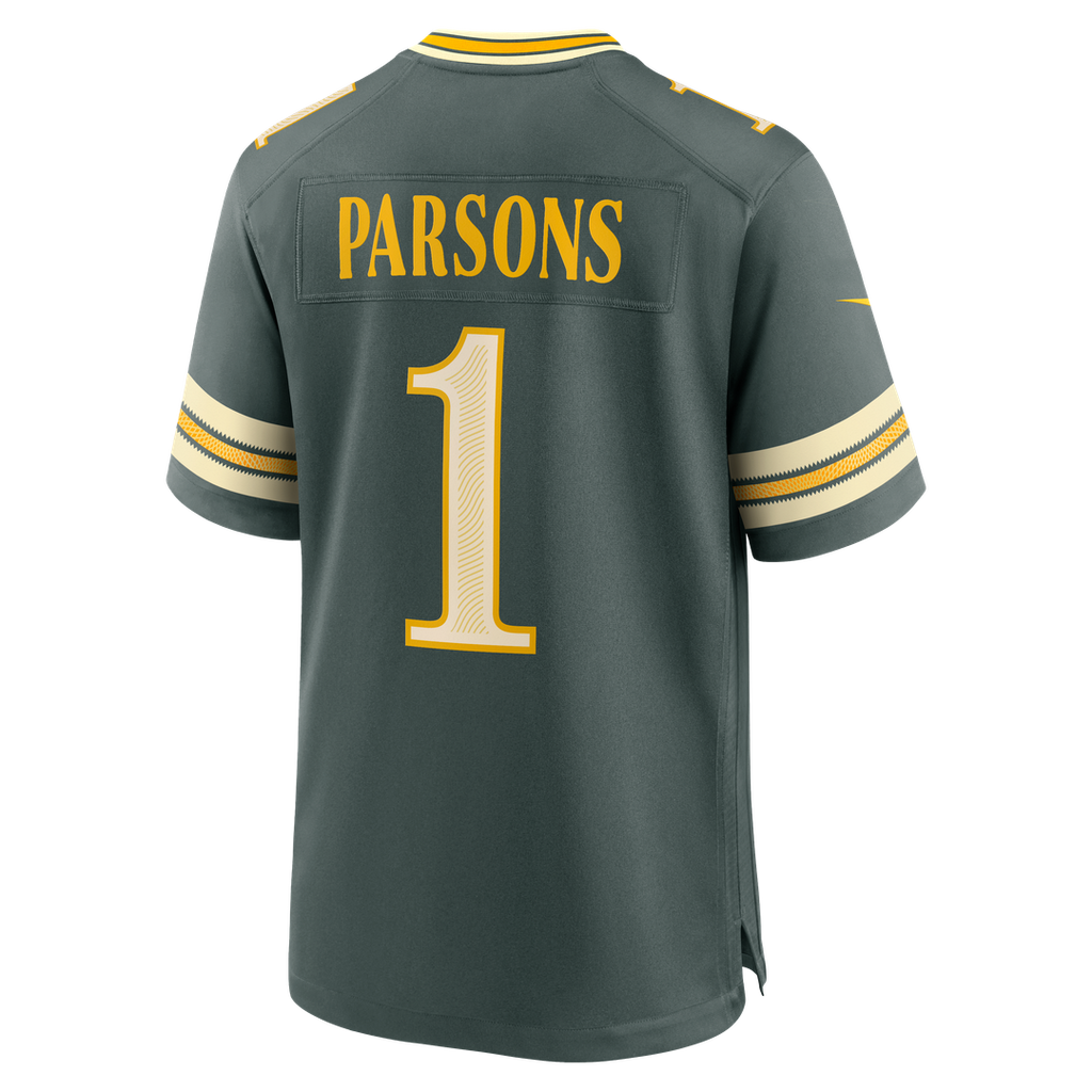 Green Bay Packers Micah Parsons Nike Green 2026 Rivalries Collection Game Jersey - product image 8